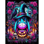  Bourriquet Sorcier d'Halloween Diamond Painting Halloween