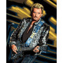  Johnny Hallyday: De Rocklegende Diamond Painting Johnny Hallyday