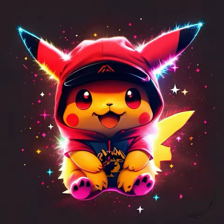  Pikachu Starburst Diamond Painting Pokémon