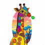 Diamantschilderij Giraffe : Vitamine Pop Diamond Painting Giraf