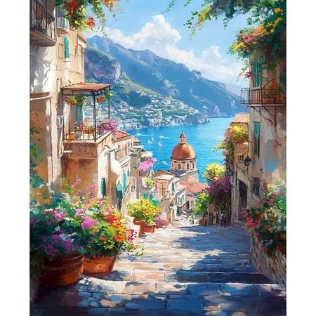 Amalfi, Les Escaliers Fleuris