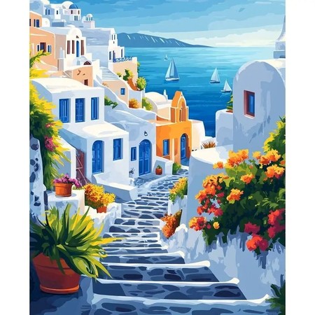 Santorin, Les Coupoles d'Azur