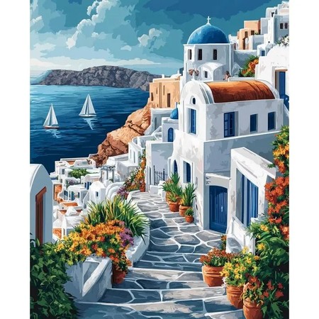 Santorin, Ruelles de Lumière