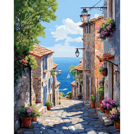 Village Côtier, Descente vers la Mer