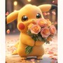 Pikachu, Bouquet de Tendresse