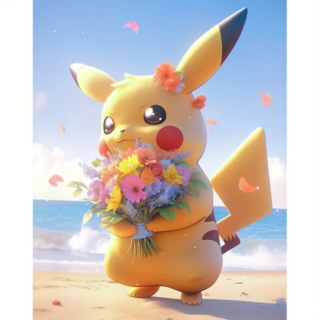 Pikachu, Brise de Plage
