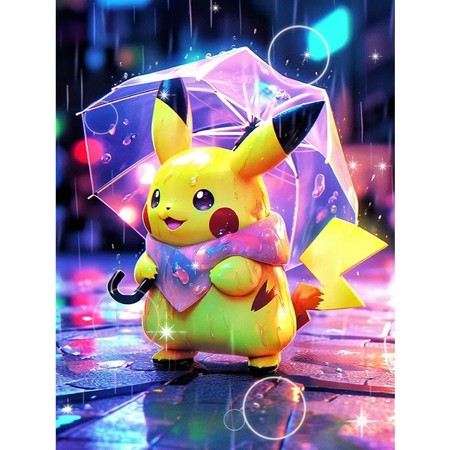 Pikachu, Sous l'Averse Rose
