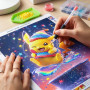 Pikachu Regenbogen-Dusche Diamantmalerei