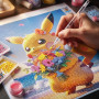 Pikachu, Brezza Marina - Diamond Painting