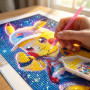Pikachu, Galaktischer Tanz – Diamond Painting