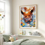 Eevee, Bagno d'Autunno Diamond Painting