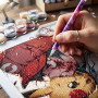 Ash und Pikachu, die unzerstörbare Bindung – Diamond Painting