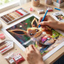 Evoli, der Wächter des Pokéballs – Diamond Painting