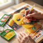 Pikachu, Mazzo di Tenerezza - Diamond Painting