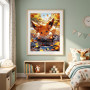 Evoli, Pioggia di Foglie - Diamond Painting