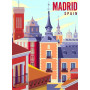 Madrid en Broderie Diamant : Escapade Colorée Diamond Painting