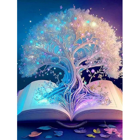 Arbre Féerique du Livre Magique Diamond Painting