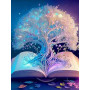 Arbre Féerique du Livre Magique Diamond Painting