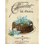 Gâteau Chocolat Vintage Paris Diamond Painting