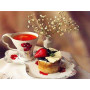  Tee und Kuchen Diamond Painting Kaffee Tee