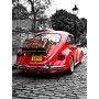 Coccinelle Rouge sous les Pavés Diamond Painting