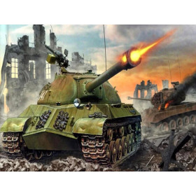Assaut Urbain : Char de Combat en Action Diamond Painting