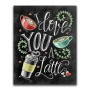 I Love You A Latte – Broderie Diamant Tasses de Café Diamond Painting