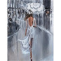 Élégance sous la Pluie Impressionniste Diamond Painting