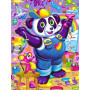 Panda Peintre et Souris Artiste : Atelier Arc-en-Ciel Diamond Painting