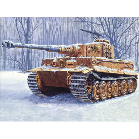 Tigre de la Forêt Hivernale Diamond Painting