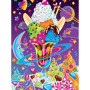 Sundae Cosmique aux Étoiles Sucrées Diamond Painting
