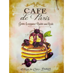 Pancakes de Paris : Douceur Gourmande en Broderie Diamant Diamond Painting