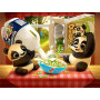 Petit-déjeuner des Pandas Diamond Painting