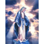 Vierge Marie au Croissant de Lune Diamond Painting