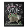 Brouette de Tulipes : Hello Beautiful Spring Diamond Painting