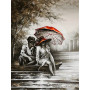 Amour sous la Pluie Diamond Painting