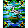 Canard Vitrail aux Mille Couleurs Diamond Painting