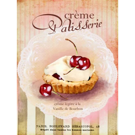 Tartelette Vintage à la Crème Pâtissière Diamond Painting