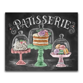 Vitrine de Pâtisserie sous Cloche Diamond Painting
