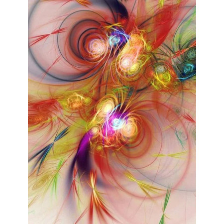Vortex Fractal Explosion de Lumière Diamond Painting