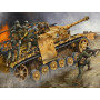 Assaut du Désert : Sturmgeschütz III et Fantassins Diamond Painting
