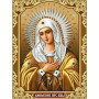 Vierge Marie Icône Orthodoxe Dorée Diamond Painting