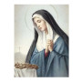 Vierge Marie en Prière : Couronne d'Épines et Croix Diamond Painting