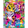 Tigreau Psychédélique dans la Jungle Fantaisiste Diamond Painting