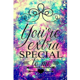 Message Galactique : You're Extra Special to Me Diamond Painting