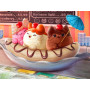 Banana Split Félin : Chats Glacés Gourmands Diamond Painting
