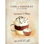 Café & Chocolat à la Tasse – Affiche Vintage Parisienne Diamond Painting
