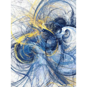 Flux d'Énergie Abstraite Diamond Painting