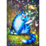 Chat Magique et Fée Lumineuse Diamond Painting