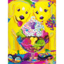 Gourmandise Canine : Sundae Sucré aux Chiots Joyeux Diamond Painting
